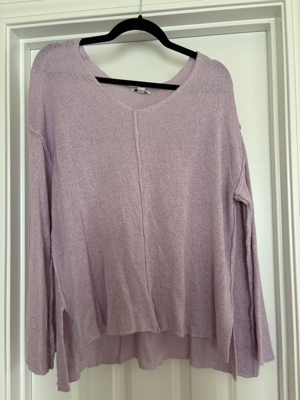 Versona Lavender Knit Lightweight Sweater